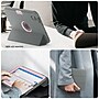 SaharaCase Raider Series TPU 9" Heavy Duty Folio Case for iPad Mini 6th & 7th Generation, Mist Gray/Pink (TB00453)~#|#~339E55E3-8654-45A2-83EAE86C6FB22E25_sc7