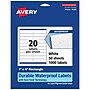 Avery Laser/Inkjet Rectangle Multipurpose Labels, 1" x 4", White, 1000 Labels/Box  (94202)~#|#~33A162E2-85F8-43FB-BEBE1FBDE46CF150_sc7
