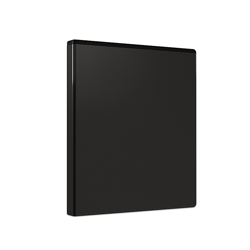 Staples 1/2" 3-Ring View Binder, Black (ST23738-CC) image 1