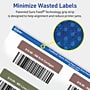 Avery TrueBlock Laser/Inkjet Rectangle Multipurpose Labels, 1.5" x 2.75", White, 100 Labels/Pack (94230)~#|#~33A4A351-6B7D-4404-8F9C8A3D6F53FE6B_sc7