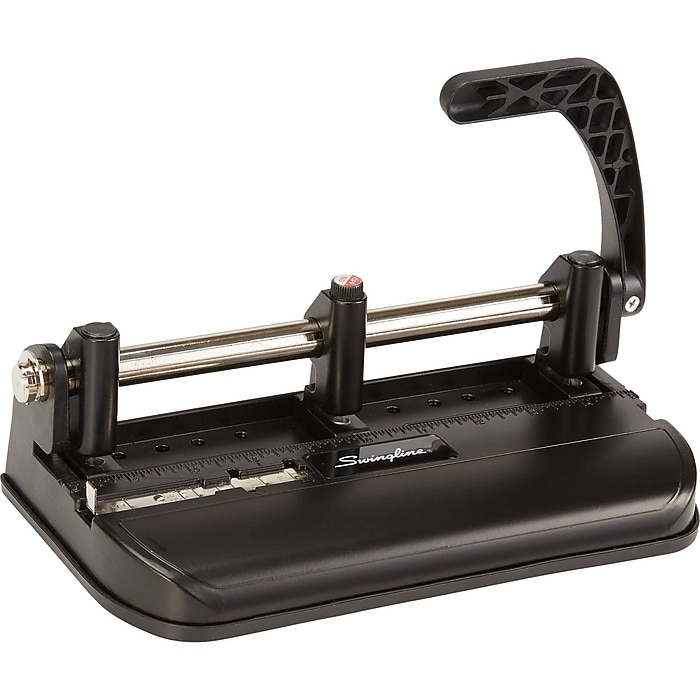 Swingline Heavy Duty Desktop Adjustable Hole Punch, 32 Sheet