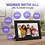 iFab F75 10.1" Touchscreen Wi-Fi Digital Photo Frame, 32GB, Black (IPF75PBK)~#|#~33AE82E4-4871-49E5-8D447E446D9E15A5_sc7