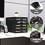 Mind Reader 5-Compartment Metal Mesh File Storage Drawers, Black (5CABMESH-BLK)~#|#~33B05EAB-770D-4031-A078C91D3F4FC720_sc7
