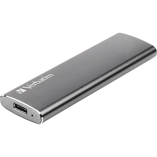 【美品】Verbatim 外付けポータブルSSD 2TB 10Gbps Verbatim Vx500 2TB USB 3.2 External Solid-State Drive (47454