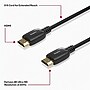 Staples TECH HDMI Cable – 8 ft. High‑Speed Male‑to‑Male Audio/Video Cable for TVs, Monitors, Laptops & Projectors, Black~#|#~33B69485-562B-4355-831ABE9929F04FD4_sc7