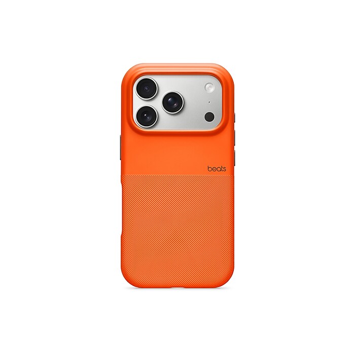 なかじん　Beats iPhone 17 Pro ケース オレンジ Beats MagSafe Rugged Phone Case for iPhone 17 Pro, Shock Absorbing