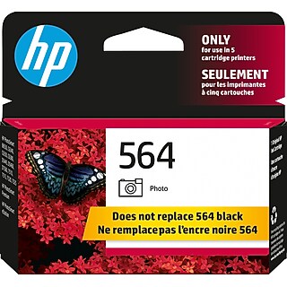 HPインク HP 564 Black Standard Yield Ink Cartridge, Prints Up to 250