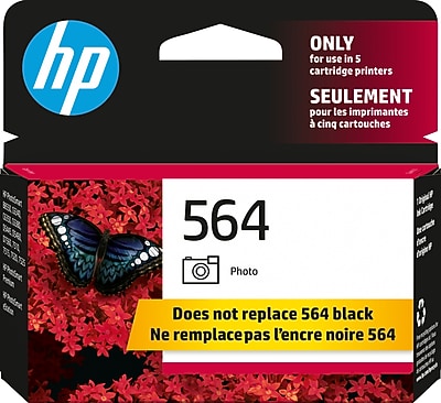 HP 564 Photo Ink Standard Yield Ink Cartridge, Prints Up to 130 Pages (CB317WN#140) Sansujyuku sansujyuku.com