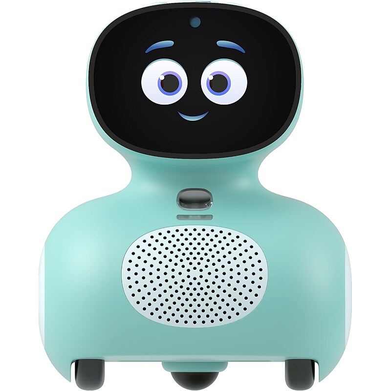 Miko Mini AI-Powered Smart Robot for Kids, Pixie Blue (EMK4B) image 1
