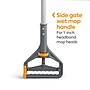 Coastwide Professional™ 60" Side Gate Fiberglass Wet Mop Handle, Plastic Head (CW61063-CC)~#|#~33C71320-5292-420F-B87BB40AAD5993F6_sc7