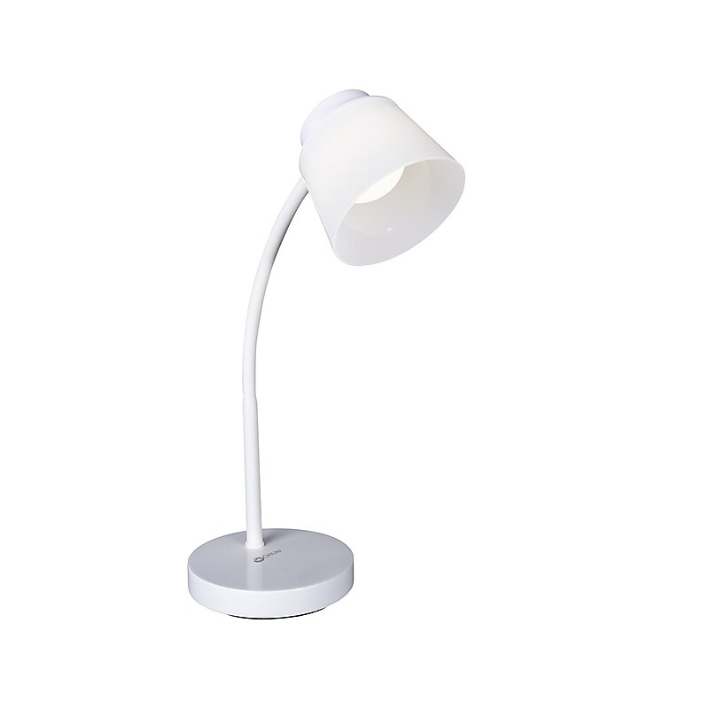 OttLite Wellness Clarify LED Desk Lamp, 13.5", White (CSD9000W) image 1