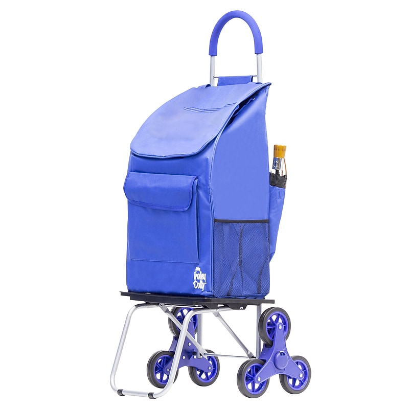 Dbest Stair Climber Trolley Dolly with Backpack Strap, Blue (01-945) image 1