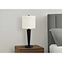 Monarch Specialties Inc. Incandescent Table Lamp, Matte Black/Ivory, 2/Set (I 9643)~#|#~33CF3359-21F8-4E95-B41A43065EE3B77A_sc7