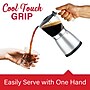 Brentwood 6-Cups Moka Pot Espresso Machine, Silver (TS-119S)~#|#~33D28BA5-7EA2-4C06-A6782883041A3DBC_sc7