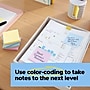 Post-it Recycled Super Sticky Notes, 4" x 4", Wanderlust Pastels Collection, Lined, 70 Sheets/Pad, 3 Pads/Pack (675R-3SSNRP)~#|#~33D957B3-D43C-4188-82B5CDDDB90EFE9F_sc7