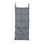 Household Essentials 10 Pocket Double Hang Canvas Shoe Organizer Side‑by‑Side Hanging Storage, Gray (HH7510-1)~#|#~33D9C5FA-B100-49F1-A8564DD99AFFA192_sc7