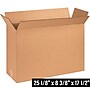 25.13" x 8.38" x 17.5" Shipping Boxes, 32 ECT, Brown, 15/Bundle (25817)~#|#~33DB2D71-D749-4B42-ABB3E8411BF39B69_sc7