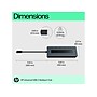 HP 7-Port USB-C Hub, Black (50H98AA)~#|#~33DC4445-39B1-43BF-9CB1912177688C50_sc7