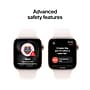 Apple Watch Series 11 GPS Smartwatch, 42mm, Rose Gold Aluminum Case with Light Blush Sport Band, Small/Medium (MEU04LW/A)~#|#~33E15D39-CD95-4917-B11F84EA1E0983CD_sc7