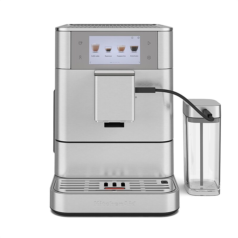 KitchenAid KF8 Pump/Automatic Espresso Machine, Stainless Steel (KES8558SX) image 1