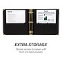Samsill Classic Executive 2" Non-View Binder, 3-Ring , Black (SAM15160)~#|#~33EA2B56-E804-4B97-96DCE24D82003C16_sc7