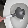 Libman Premium 18" Toilet Plunger with Caddy, White/Gray (598)~#|#~33F1C618-7046-470F-94F16C2735DC4CB4_sc7