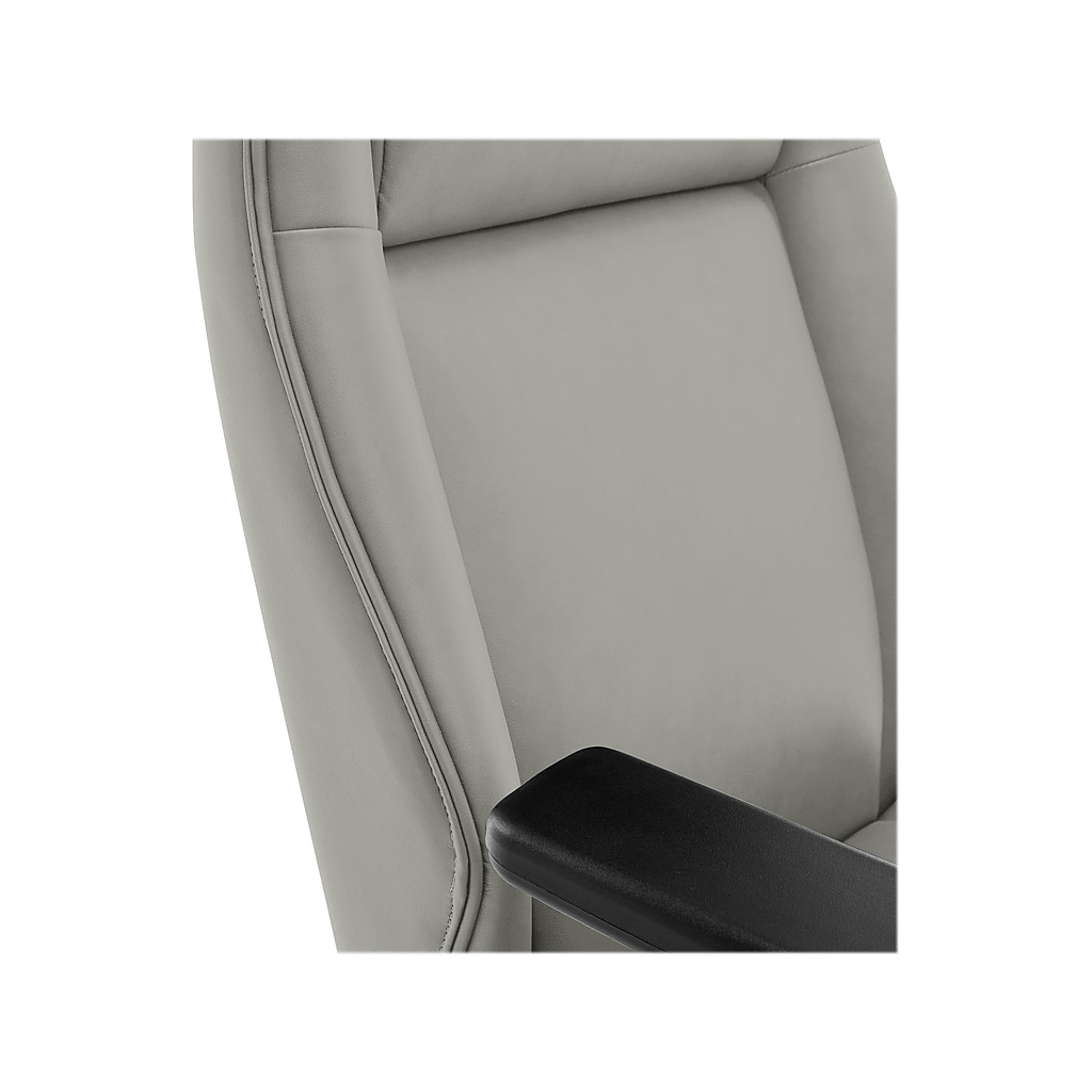 Close-up of armrest and upholstery
