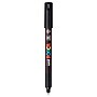 POSCA PC-1MR Water Based Paint Marker, Extra Fine Pin Tip, Black, 2/Pack (UBCPC1MRBLACK-2)~#|#~33F3F1EE-8254-4CE5-9CE0B19D838656FE_sc7