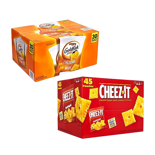 Goldfish Baked Snack Crackers/Sunshine CheezIt Bundle (60004053