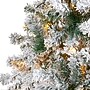 Nearly Natural 8' Flocked Rock Springs Spruce Artificial Christmas Tree with 500 Clear LED Lights (T1754)~#|#~33FD0AD7-8CAF-49C2-9F7168BC4690E50D_sc7