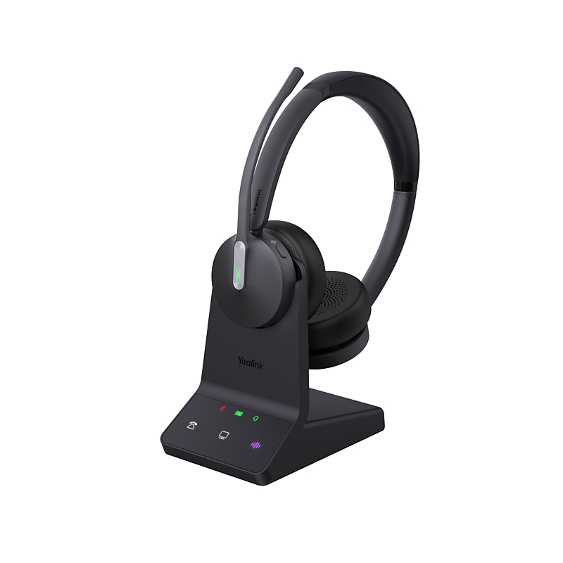 YeaLink WH64 USB-A/USB-C Bluetooth Stereo Phone & Computer Headset, UC Certified (1208673) image 1