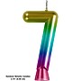 Creative Converting Metallic 7 Birthday Candles, Rainbow, 12/Pack (365111)~#|#~3403AE21-AAF8-4659-9FD592EFA92E2DF4_sc7