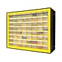 Iris 64-Drawer Desktop Storage Cabinet, Black/Yellow (500177)~#|#~34047374-A3B0-47B7-B5435E128462C89C_sc7
