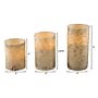 Lavish Home Birch Bark Flameless Candles, 3/Pack (72-FC2008)~#|#~3407EF65-4E9C-4EE7-95FE8F30F250E425_sc7
