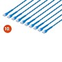 Intellinet Network Solutions 7ft CAT-6 Ethernet Cable, 23 AWG, Blue, 10/Pack (ICI745260)~#|#~340A6C14-73BA-44E4-985231C2AFD1BFB1_sc7