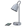 Simple Designs Sleek Essentials LED Desk Lamp, 16", with USB Ports, Gray (LD1073-GRY)~#|#~340CB758-B9F3-4DE0-9E992B95892EFD1B_sc7