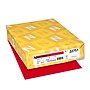 Astrobrights 65 lb. Cardstock Paper, 8.5" x 11", Re-Entry Red, 250 Sheets/Pack (22751)~#|#~340E36F4-FEF7-4C66-9182F5988C64E74D_sc7