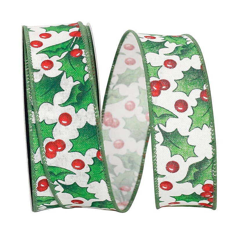JAM Paper Ribbon, Holly Berry (52640348533) image 1