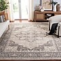 Safavieh Brentwood Collection 4' x 4' Square Indoor Area Rug, Machine Made, Cream/Grey (BNT865B-4SQ)~#|#~3411A321-1078-4BDD-832E04D5CAFECCD3_sc7