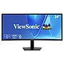 ViewSonic 34" Curved UWQHD 120Hz Monitor, Built-In Speaker, Universal Docking Station, Adjustable, HDR10, Black (VG3420C)~#|#~34139AAA-502E-4FAA-BCCC4749899409E7_sc7