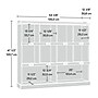 Sauder Barrister Lane 48"H Bookcase, Iron Oak (422717)~#|#~34182357-AD6F-43A2-8EE757B8451D7655_sc7