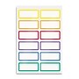 Avery No-Iron Waterproof Fabric Name Labels, .75" x 1.75", Multicolored, 24 Labels/Pack (40706)~#|#~341D1EB0-F772-484F-A2A4CC234AC3E93D_sc7