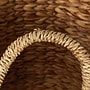 Household Essentials Round Handwoven Water Hyacinth and Seagrass Basket with Handles, Natural (HE1191)~#|#~3425A150-DF56-4641-B3889E89A7016D6D_sc7