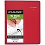 2027-2028 AT-A-GLANCE 9" x 11" Calendar Year Monthly Planner, Faux Leather Cover, Red (70-250-13-27)~#|#~34263909-BFF3-46A5-8135D1CFC52BED81_sc7