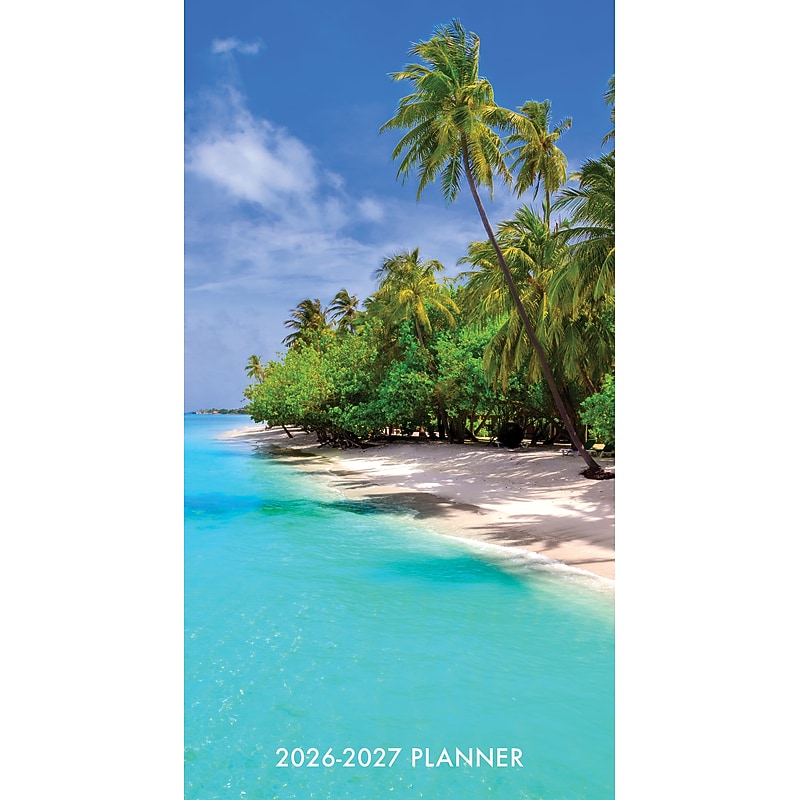 2026-2027 Willow Creek Paradise 3.5" x 6.5" Monthly Planner Cover (56608X) image 1