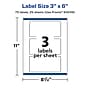 Avery Laser/Inkjet Multipurpose Labels, 6" x 3", Glossy Clear, 75/Pack (94249)~#|#~342AC051-F778-4958-BA86D31800863551_sc7