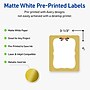 Avery Rectangle Multipurpose Labels, 4" x 3-1/3", White, 40/Pack (19479370469)~#|#~342B36FD-381D-4B43-BEC7B2DD27DD0B51_sc7