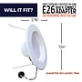 Bulbrite 14W Adjustable 5/6" Integrated LED Recessed Downlight with E26 Quick Connect, 3000K Soft White, 1100 Lumens, 4/Pack~#|#~342BC6FD-2F53-4133-950D7EFB6A1D34E2_sc7