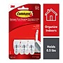 Command Small Wire Hooks, 0.5 lb., White, 3/Pack (17067ES)~#|#~3439C1D8-8962-4D2E-98295440ABB189BB_sc7