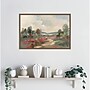 Amanti Art Path to the Lake by Silvia Vassileva Framed Canvas Wall Art Print, 23"W x 16"H (A42678808684)~#|#~343BD8CE-D67E-4797-8F23206050CCB617_sc7